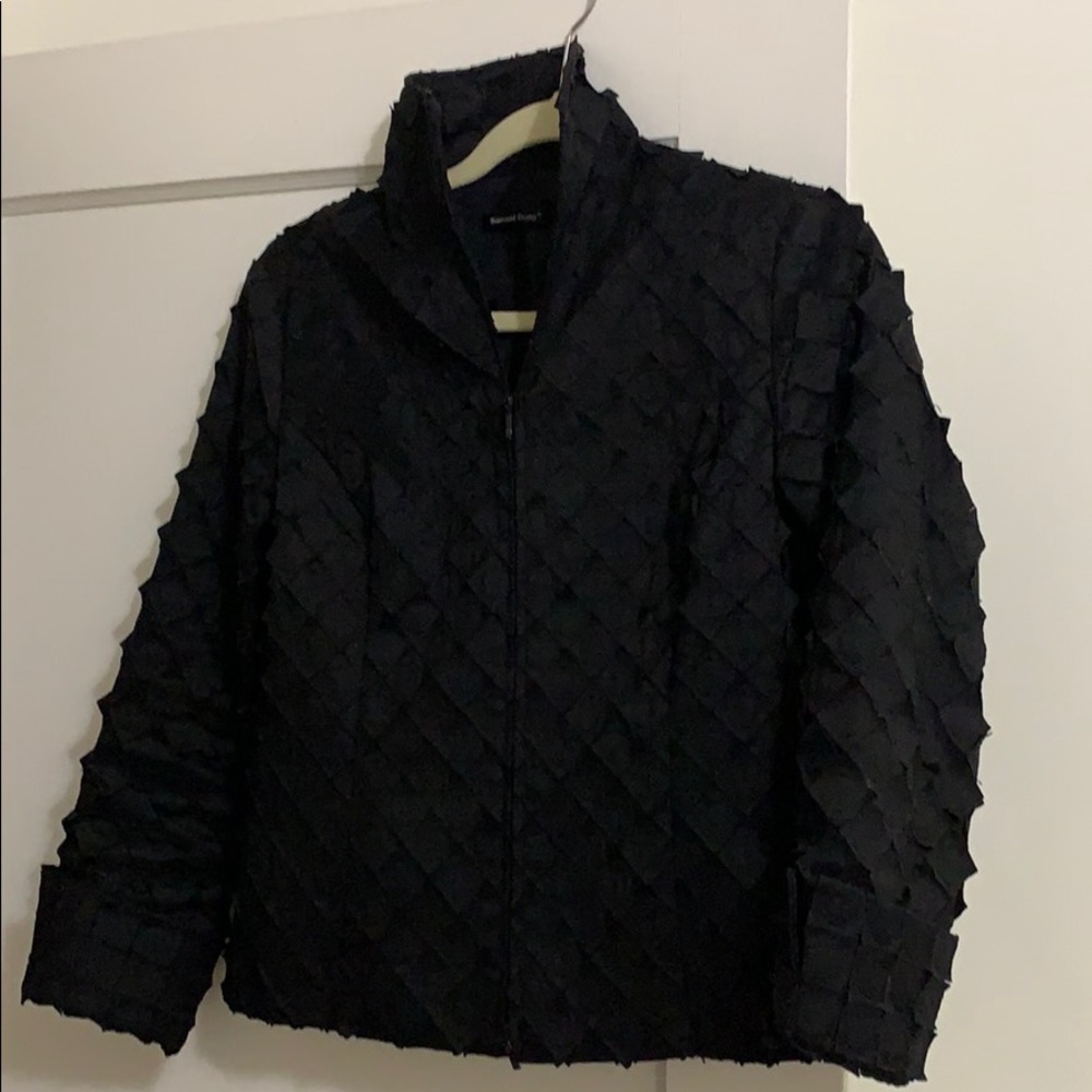 Samuel Dong textured Black blazer